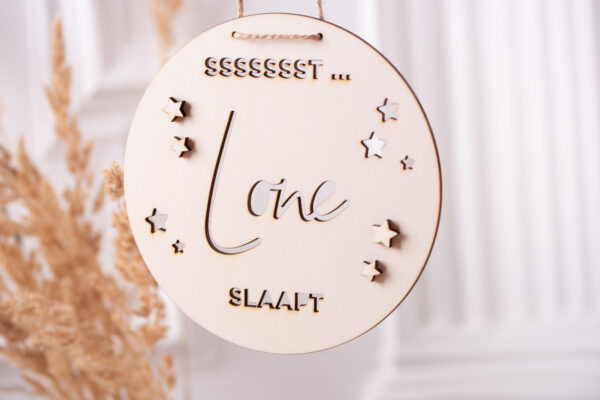 Decoratie - Sssst Baby Slaapt - Afbeelding 3